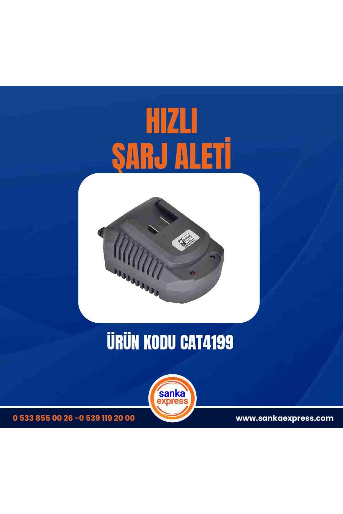 CATPOWER-4199-22V 2.2A HIZLI ŞARJ ALETİ