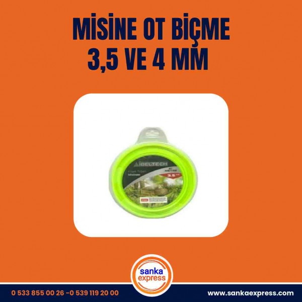 MİSİNE OT BİÇME İÇİN  3,5 VE 4 MM