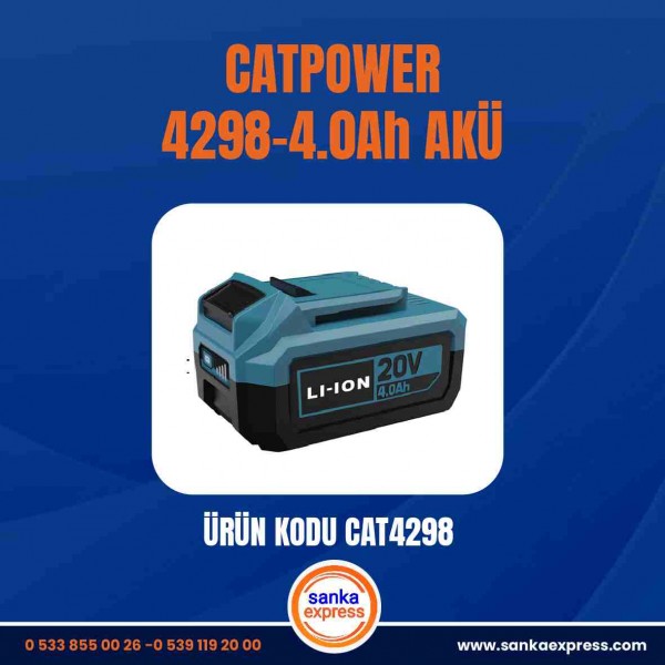 CATPOWER-4298-4.0Ah AKÜ