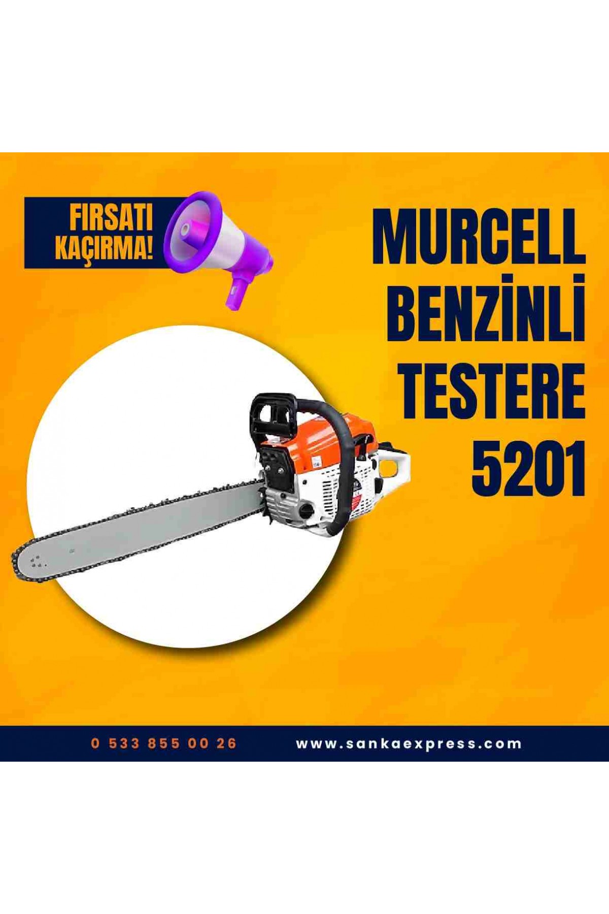 MURCELL BENZİNLİ TESTERE 