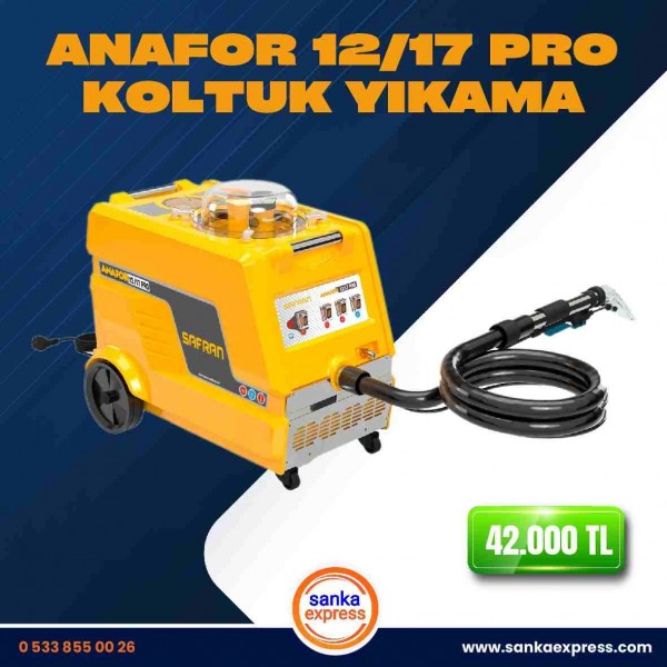 Anafor 12/17 Pro Halı ve Koltuk Yıkama