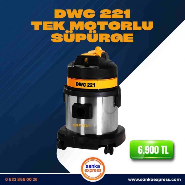 DWC 221 Motorlu Süpürge