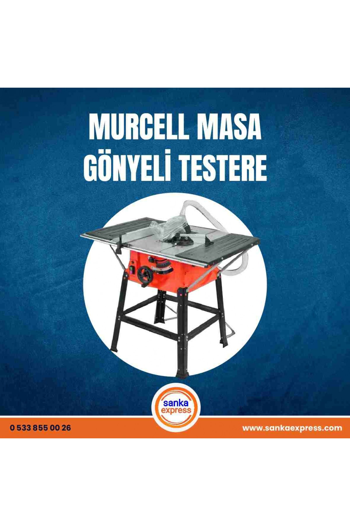 Mur-cell Masa Gönyeli Testere