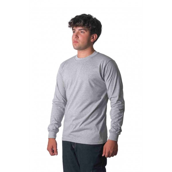 Sıfır Yaka İki İplik Sweatshirt