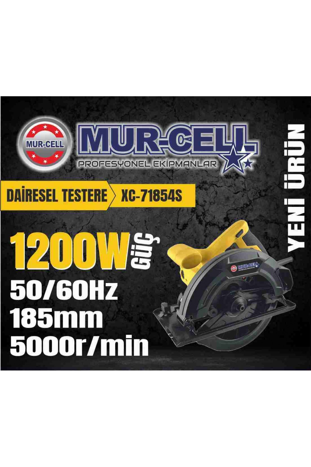 MUR-CELL ELEKTRİKLİ DAİRESEL TESTERE