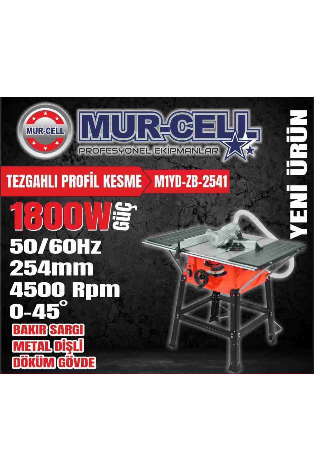 MUR-CELL TEZGAHLI PROFİL KESME