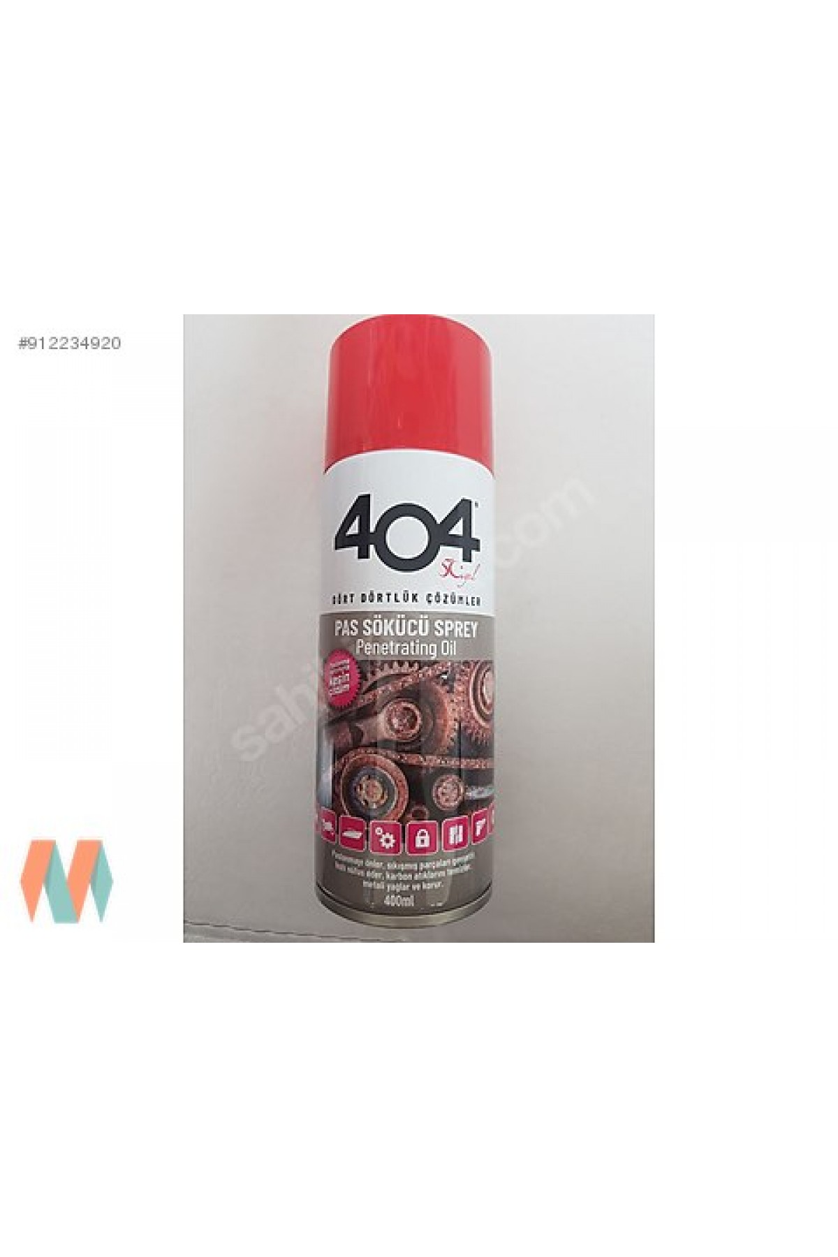 404 Kimya 404 Pas Sökücü 40+ Koruyucu Yağlayıcı Sprey 200 ml 